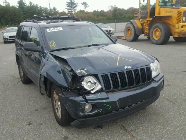 1J4HR48N95C635380 - 2005 JEEP GRAND CHER GREEN photo 1