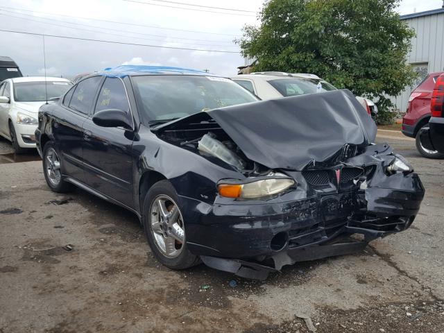 1G2NF52EX3M627378 - 2003 PONTIAC GRAND AM S შავი ფოტო 1
