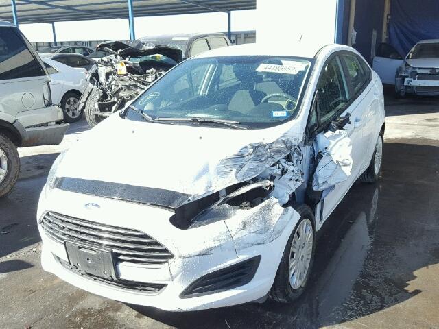 3FADP4AJ4GM114351 - 2016 FORD FIESTA S WHITE photo 2