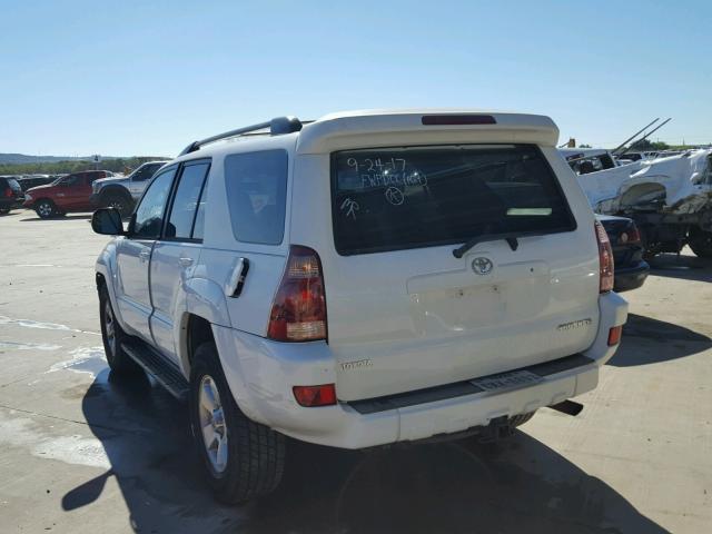 JTEZU14RX50055777 - 2005 TOYOTA 4RUNNER WHITE photo 3