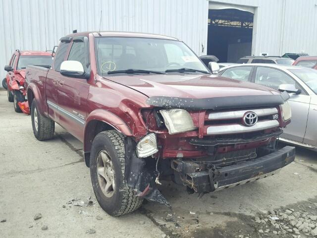5TBBT44103S433998 - 2003 TOYOTA TUNDRA ACC RED photo 1