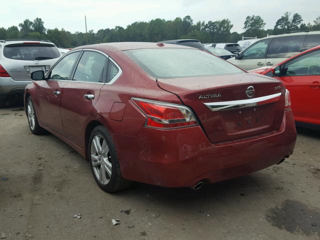 1N4BL3AP6FC494519 - 2015 NISSAN ALTIMA 3.5 BURGUNDY photo 3