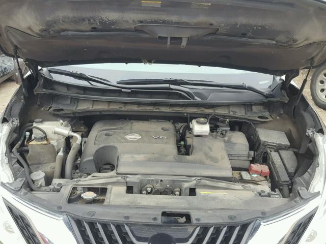 5N1AZ2MH5FN264800 - 2015 NISSAN MURANO S BROWN photo 7