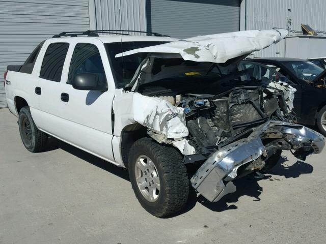 3GNEK13T13G257400 - 2003 CHEVROLET AVALANCHE WHITE photo 1