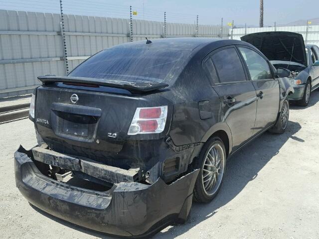 3N1AB61E47L647271 - 2007 NISSAN SENTRA 2.0 BLACK photo 4