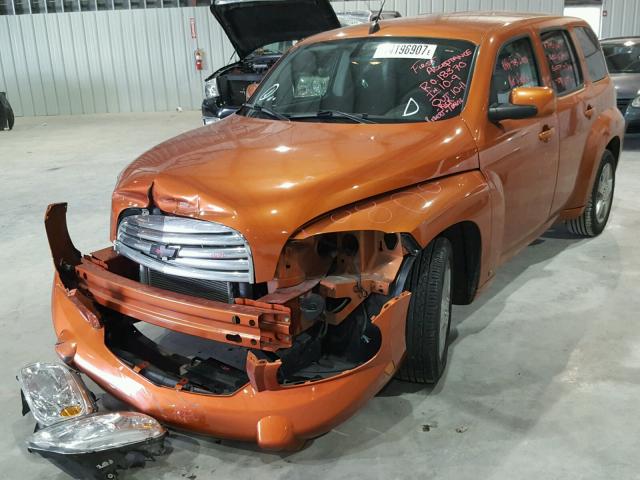 3GNDA23D78S550400 - 2008 CHEVROLET HHR LT ORANGE photo 2