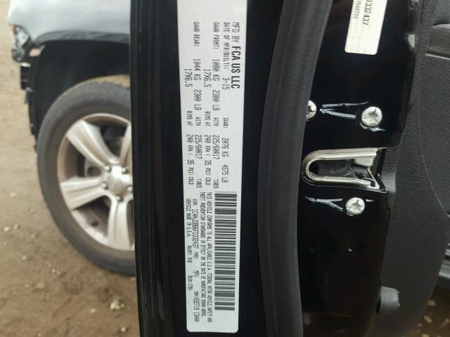 1C4NJDBB6FD332437 - 2015 JEEP COMPASS SP BLACK photo 10