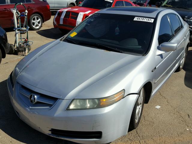 19UUA66264A015498 - 2004 ACURA TL SILVER photo 2