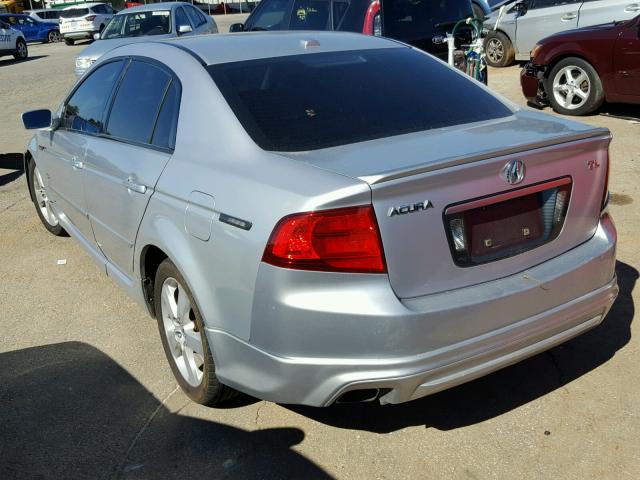 19UUA66264A015498 - 2004 ACURA TL SILVER photo 3