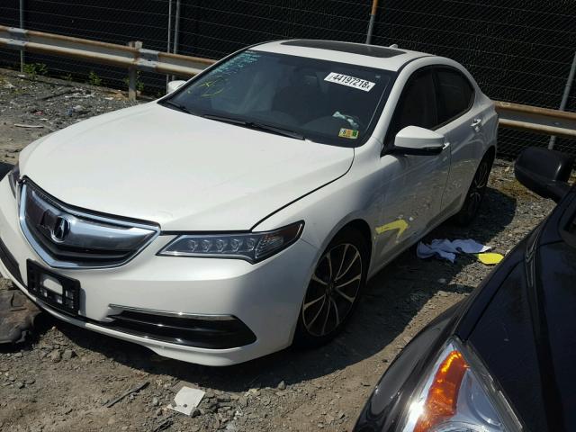 19UUB2F37FA012899 - 2015 ACURA TLX WHITE photo 2