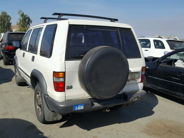 JACDJ58V3T7902227 - 1996 ISUZU TROOPER S WHITE photo 3