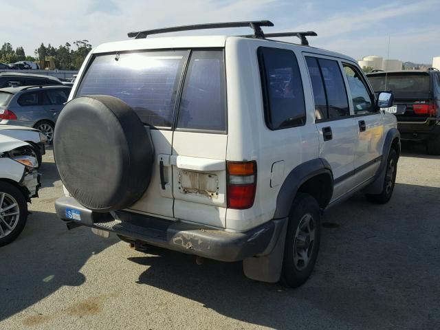 JACDJ58V3T7902227 - 1996 ISUZU TROOPER S WHITE photo 4