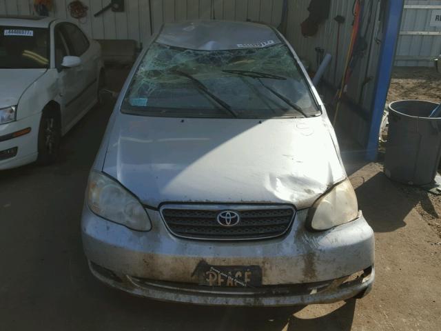 1NXBR32E76Z723883 - 2006 TOYOTA COROLLA CE SILVER photo 9