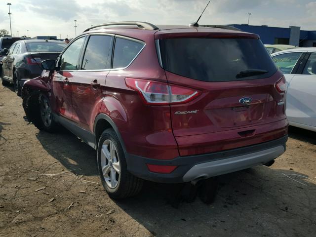 1FMCU0GX0GUC55945 - 2016 FORD ESCAPE SE RED photo 3