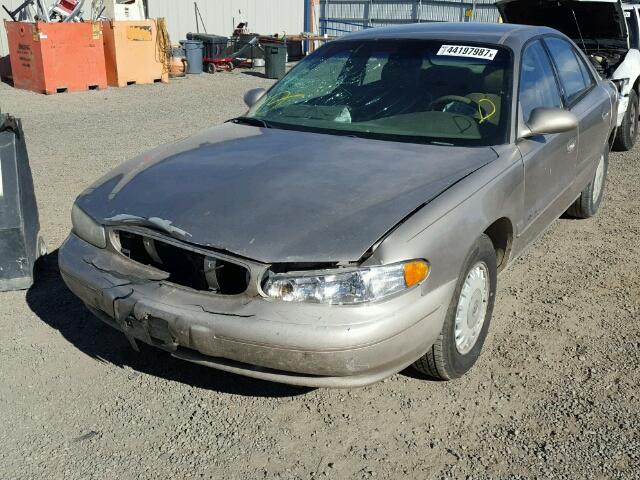 2G4WY55J3Y1282339 - 2000 BUICK CENTURY LI SILVER photo 2