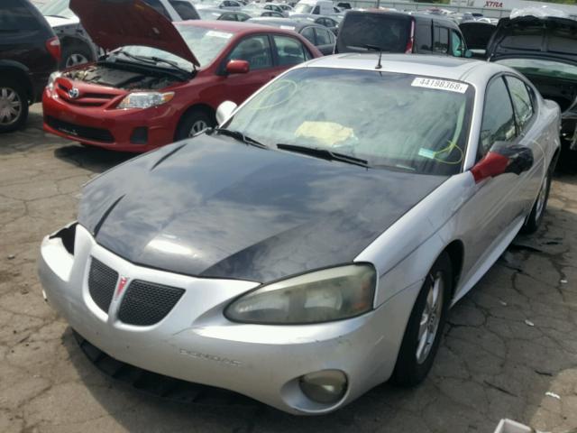 2G2WS522051142994 - 2005 PONTIAC GRAND PRIX Сріблястий фото 2