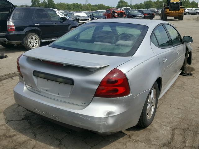 2G2WS522051142994 - 2005 PONTIAC GRAND PRIX Сріблястий фото 4