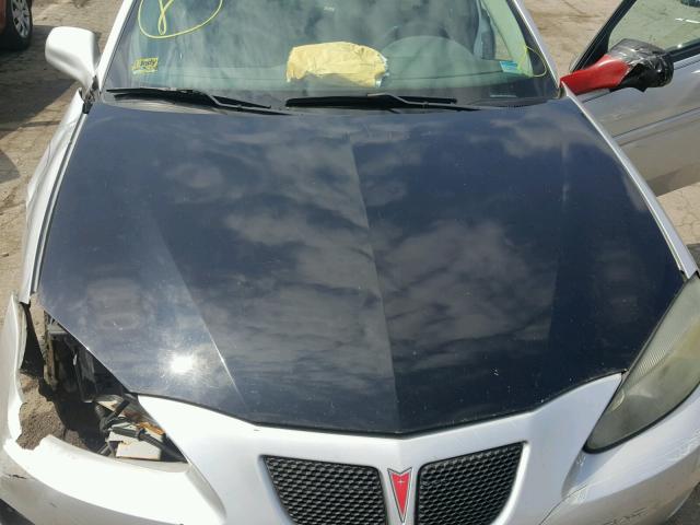 2G2WS522051142994 - 2005 PONTIAC GRAND PRIX Сріблястий фото 7