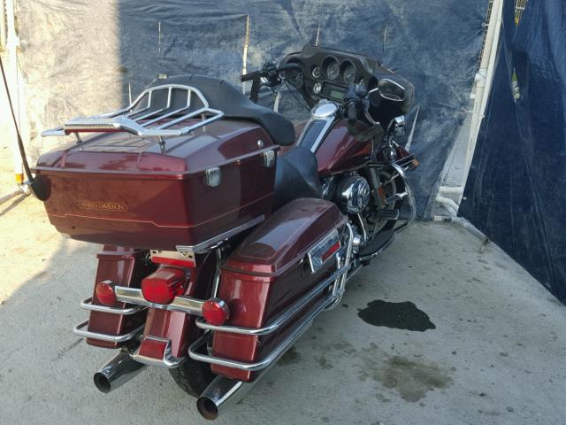 1HD1FF4168Y677042 - 2008 HARLEY-DAVIDSON FLHT CLASS RED photo 4