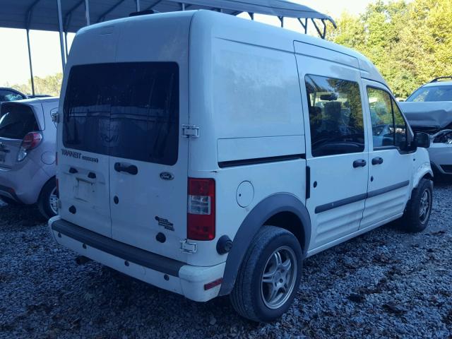 NM0KS9BNXAT031608 - 2010 FORD TRANSIT CO WHITE photo 4