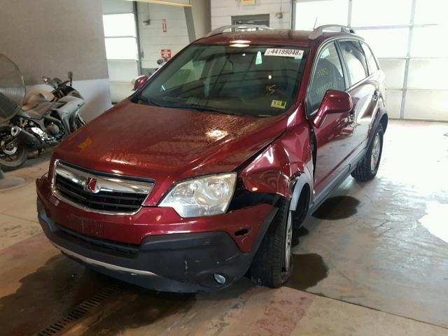 3GSCL33P18S669577 - 2008 SATURN VUE XE RED photo 2