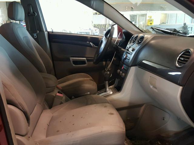 3GSCL33P18S669577 - 2008 SATURN VUE XE RED photo 5