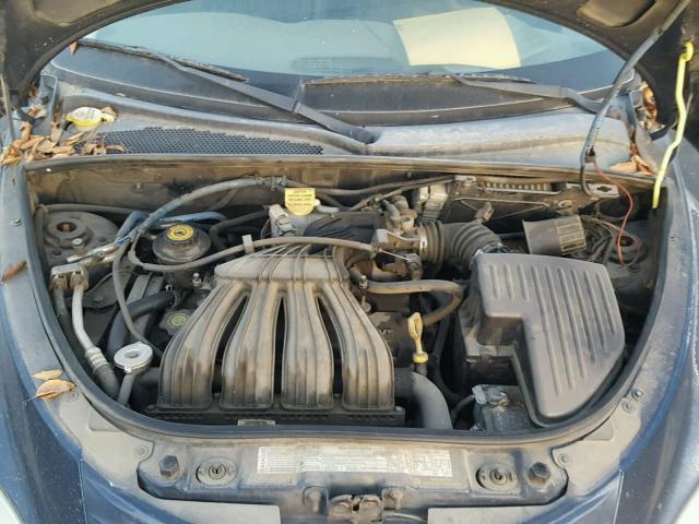 3C4FY58B52T248126 - 2002 CHRYSLER PT CRUISER BLUE photo 7