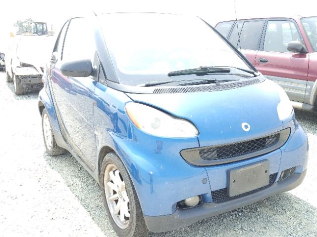 WMEEJ31X59K225582 - 2009 SMART FORTWO PUR BLUE photo 1