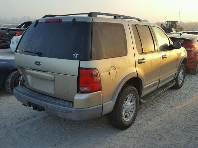 1FMZU63W82ZC91758 - 2002 FORD EXPLORER TAN photo 4