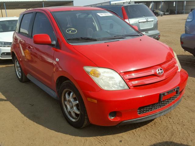 JTKKT624350093700 - 2005 TOYOTA SCION XA წითელი ფოტო 1