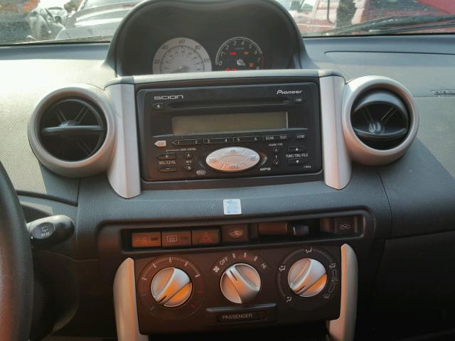 JTKKT624350093700 - 2005 TOYOTA SCION XA წითელი ფოტო 9