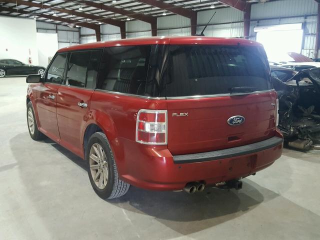 2FMGK5CC7CBD05134 - 2012 FORD FLEX RED photo 3