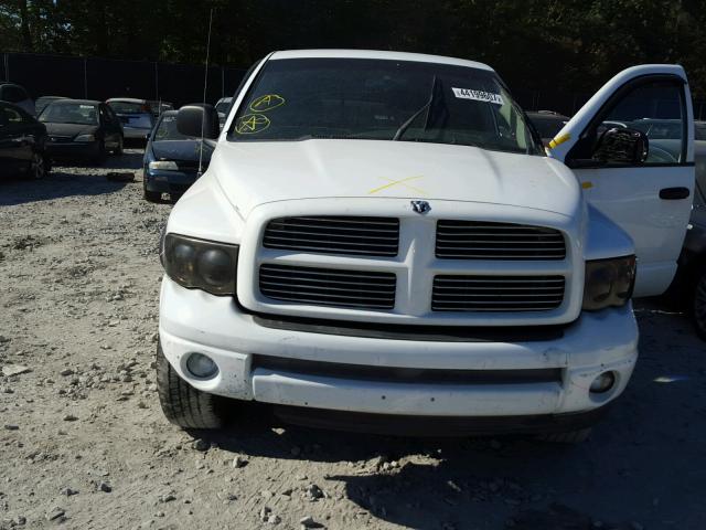 1D7HU18Z52J199937 - 2002 DODGE RAM 1500 WHITE photo 7