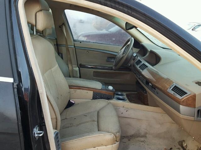 WBAGN63413DS43022 - 2003 BMW 745 BLUE photo 5