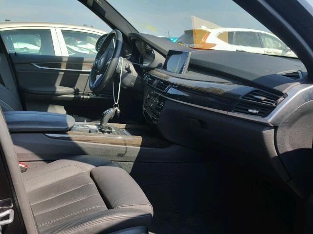 5UXKR0C59G0S88096 - 2016 BMW X5 XDRIVE3 BLACK photo 5