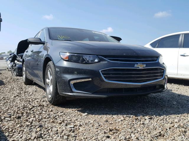 1G1ZB5ST5HF183371 - 2017 CHEVROLET MALIBU LS ნაცრისფერი ფოტო 1