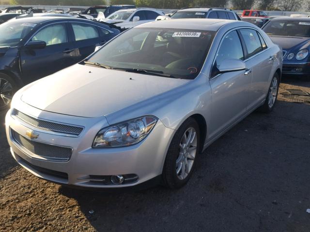 1G1ZE5E09CF314190 - 2012 CHEVROLET MALIBU LTZ 银色 照片 2