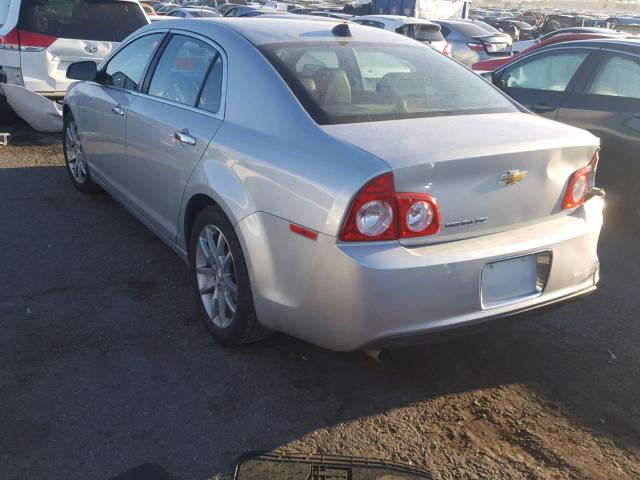 1G1ZE5E09CF314190 - 2012 CHEVROLET MALIBU LTZ 银色 照片 3