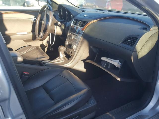 1G1ZE5E09CF314190 - 2012 CHEVROLET MALIBU LTZ 银色 照片 5