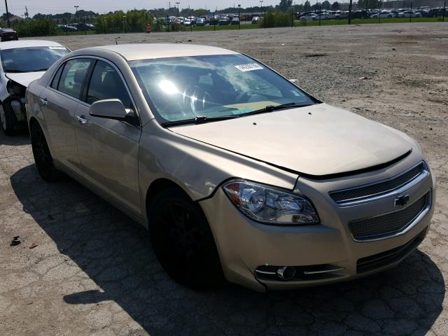 1G1ZE5EB2AF135732 - 2010 CHEVROLET MALIBU LTZ ოქროსფერი ფოტო 1
