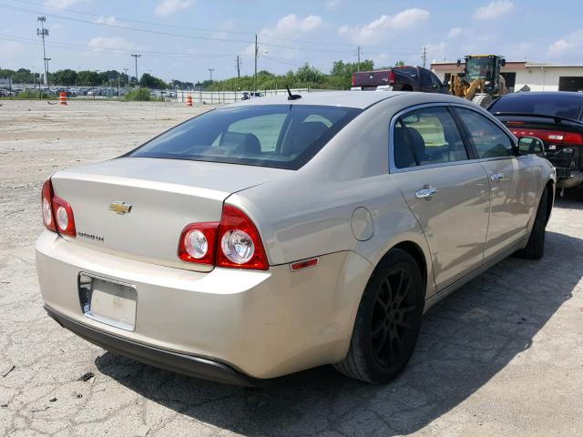 1G1ZE5EB2AF135732 - 2010 CHEVROLET MALIBU LTZ ოქროსფერი ფოტო 4