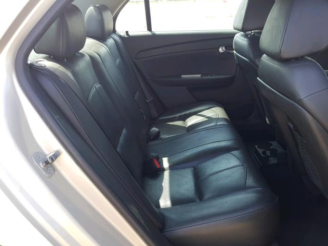 1G1ZE5EB2AF135732 - 2010 CHEVROLET MALIBU LTZ ოქროსფერი ფოტო 6