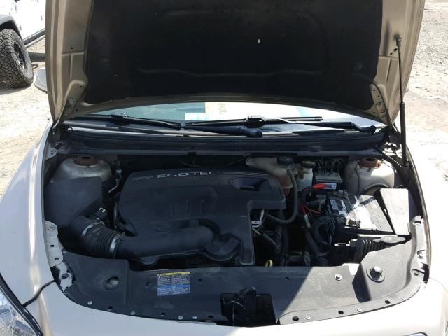 1G1ZE5EB2AF135732 - 2010 CHEVROLET MALIBU LTZ ოქროსფერი ფოტო 7