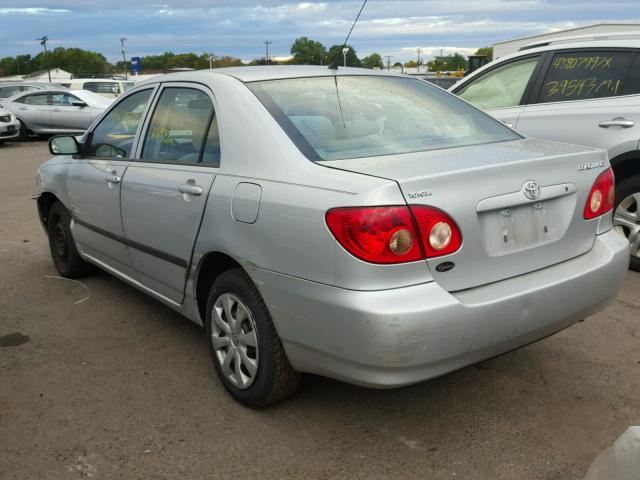 2T1BR32E88C929010 - 2008 TOYOTA COROLLA CE GRAY photo 3