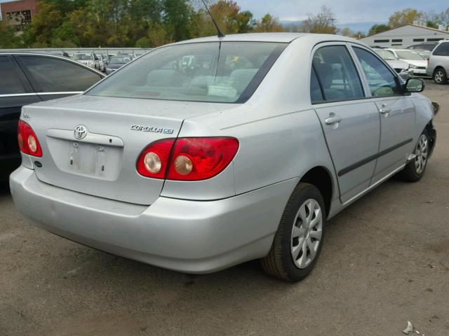 2T1BR32E88C929010 - 2008 TOYOTA COROLLA CE GRAY photo 4