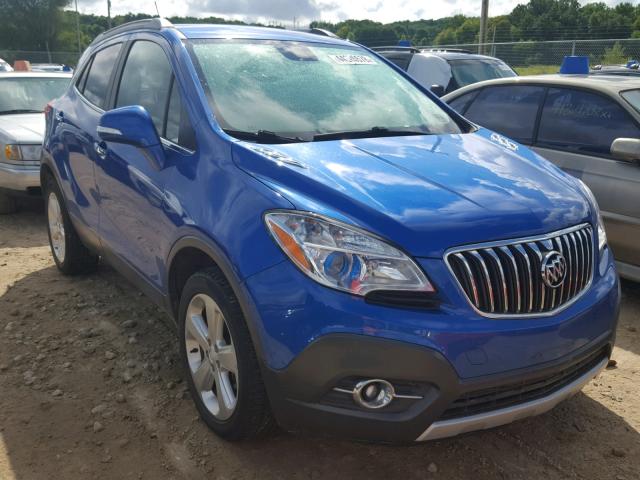 KL4CJFSB6FB127726 - 2015 BUICK ENCORE CON BLUE photo 1