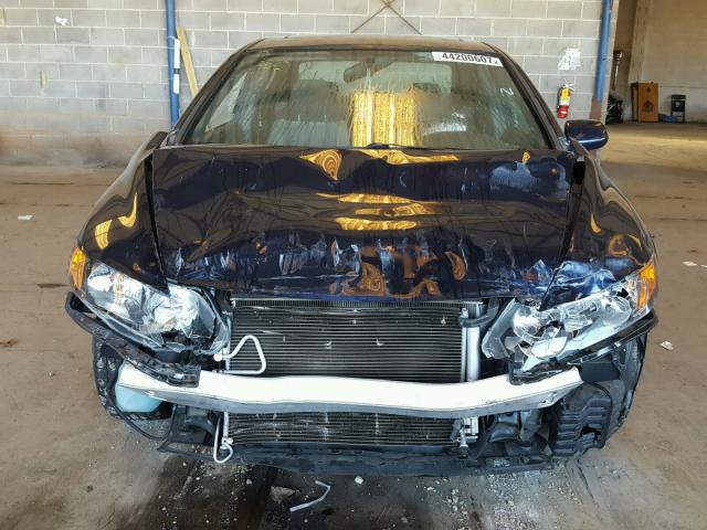 1HGFA16808L071883 - 2008 HONDA CIVIC EX 蓝色 照片 9