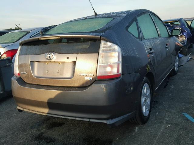 JTDKB20U173227336 - 2007 TOYOTA PRIUS GRAY photo 4