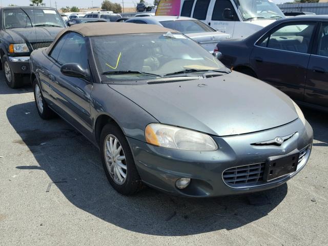 1C3EL55T83N556484 - 2003 CHRYSLER SEBRING LX WHITE photo 1