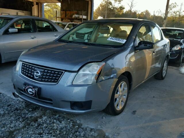 3N1AB61E87L610935 - 2007 NISSAN SENTRA GRAY photo 2